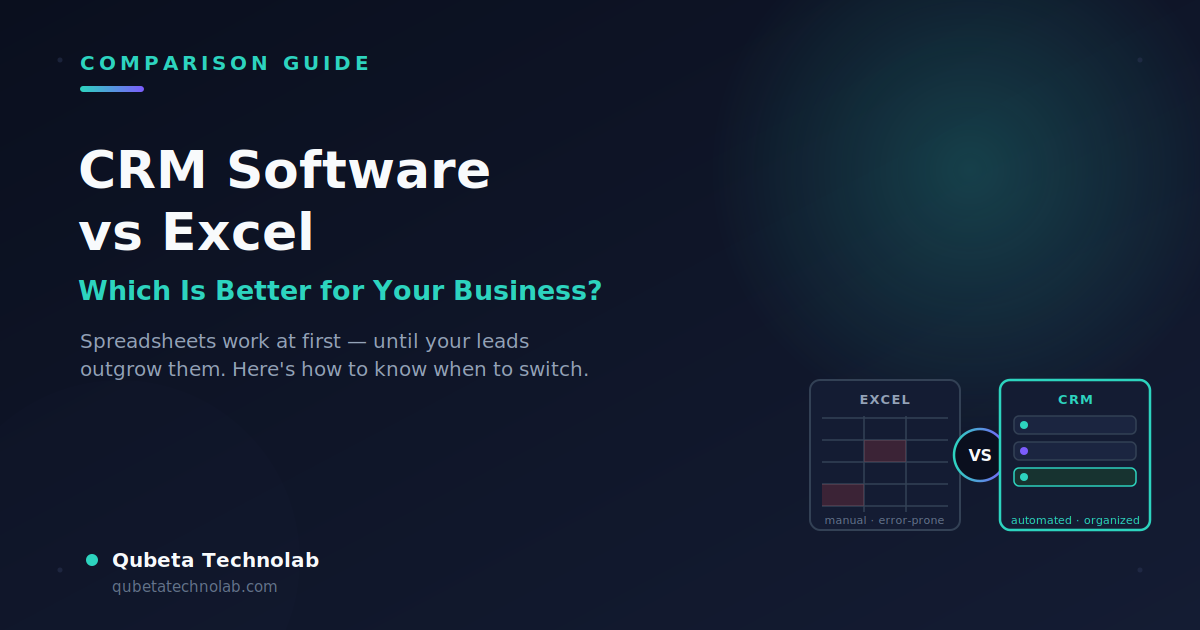 CRM Software vs Excel: Which Is Better for Your Business?