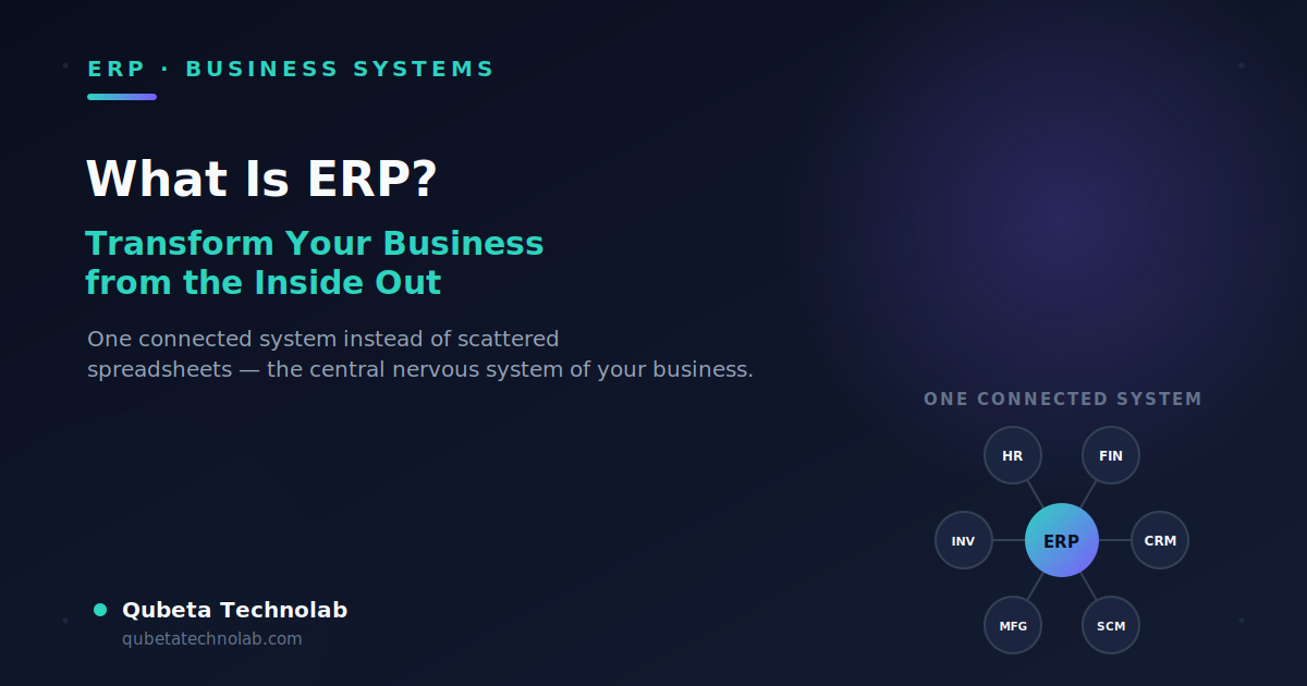 What is ERP? How It Can Transform Your Business from the Inside Out